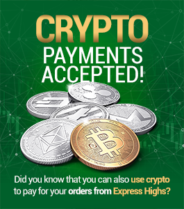 Crypto Payments Accepted! Crypto Payments Accepted!